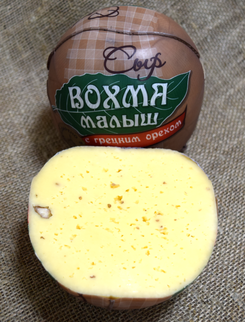 Миниатюра Сыр «Вохма Малыш с грецким орехом» 900 гр.