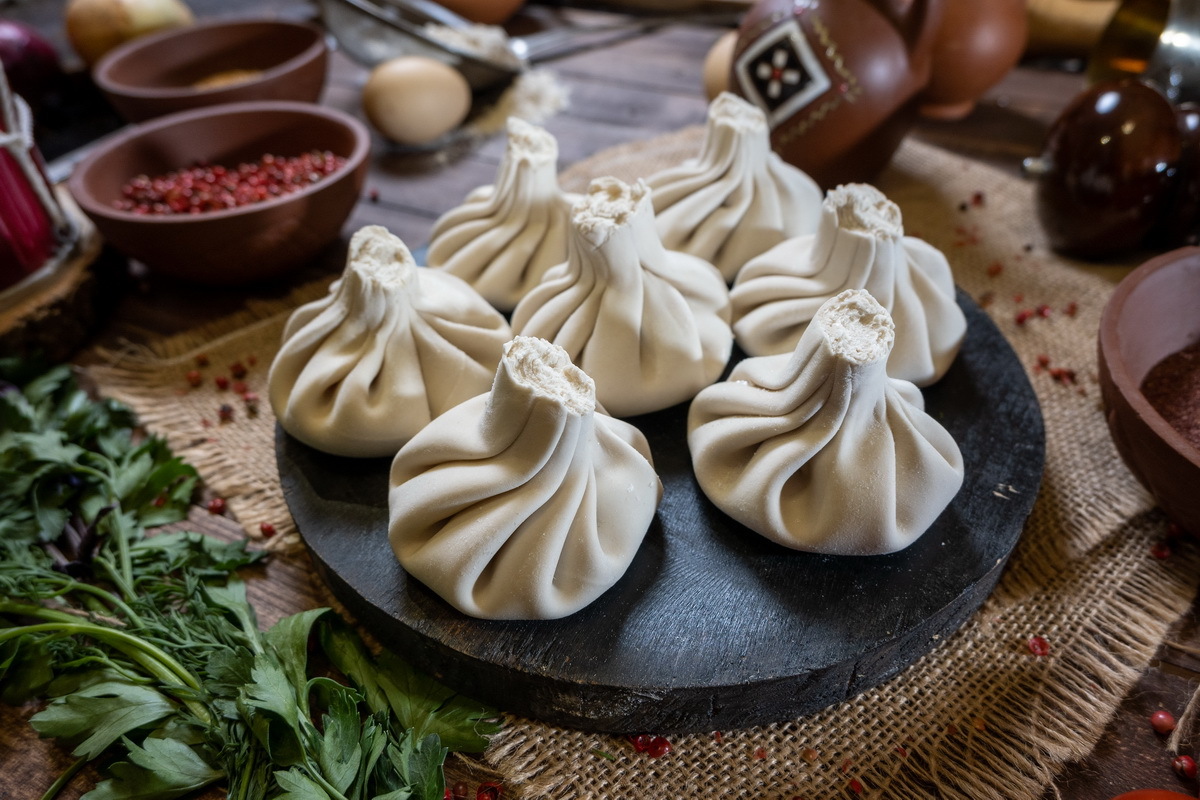 Хинкали с бараниной (шоковая заморозка, сочные) 900 гр.