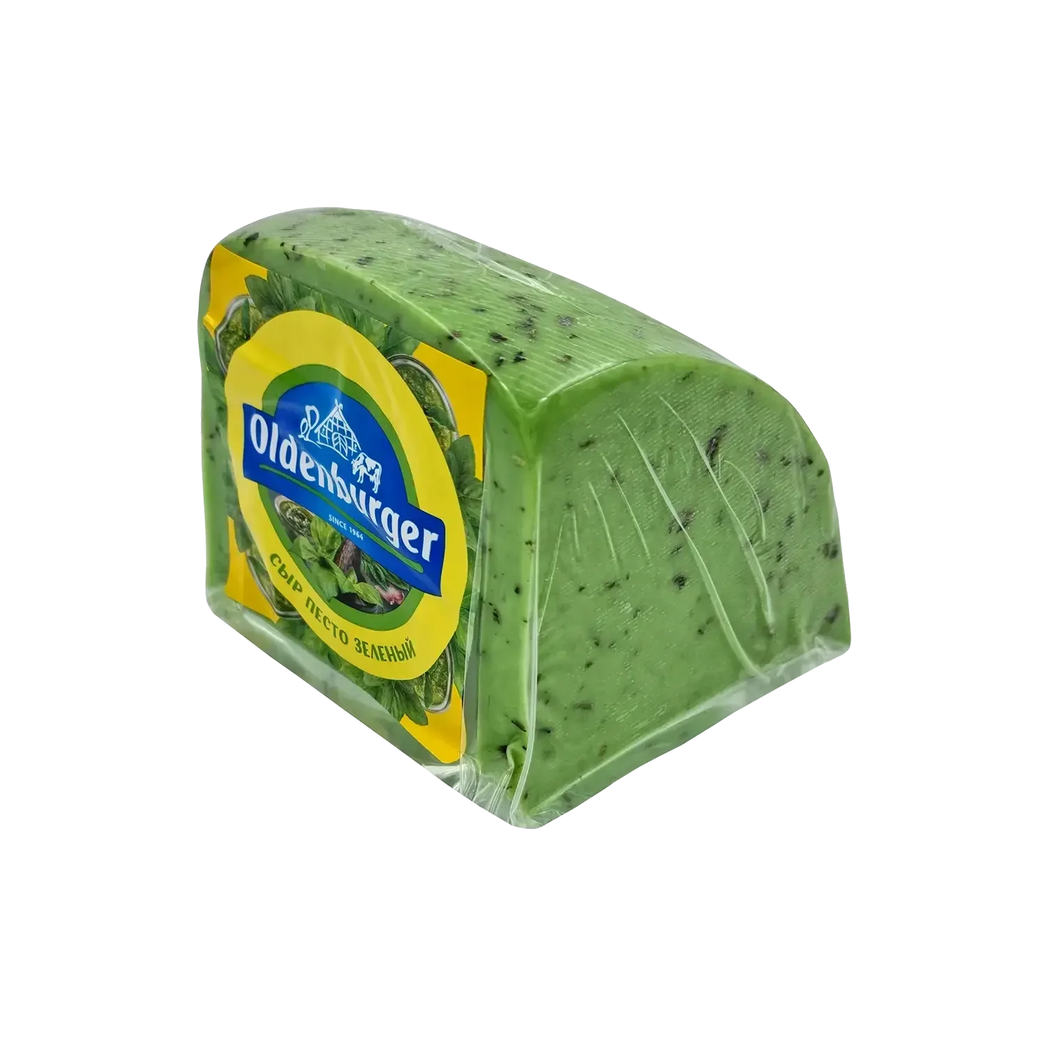Сыр полутвердый Oldenburger Песто зеленый 50%