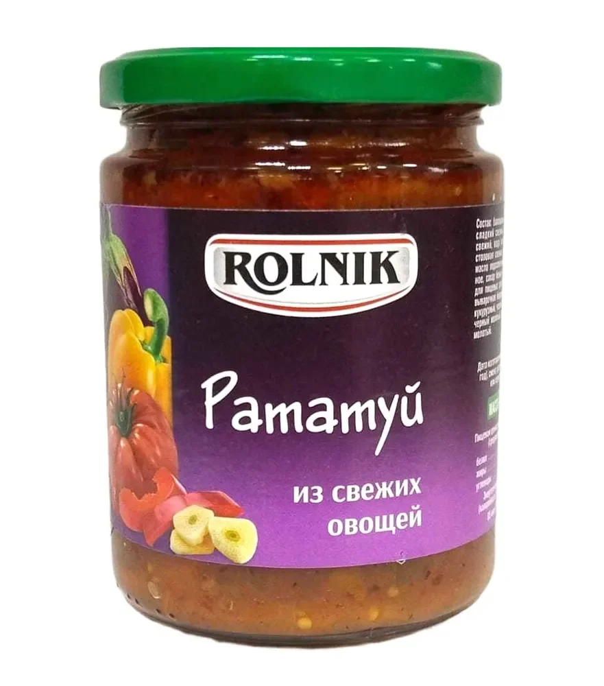 Рататуй из свежих овощей 420г. Рольник Беларусь